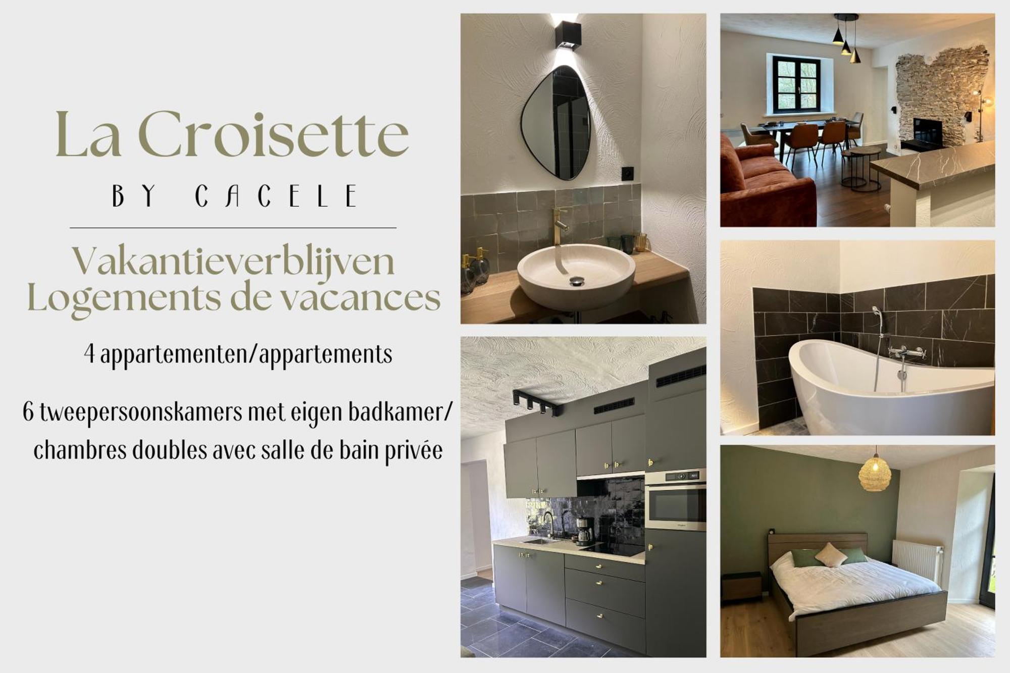Cacele - La Croisette 5 Appartementen En 6 Tweepersoonskamers Vresse-sur-Semois ภายนอก รูปภาพ